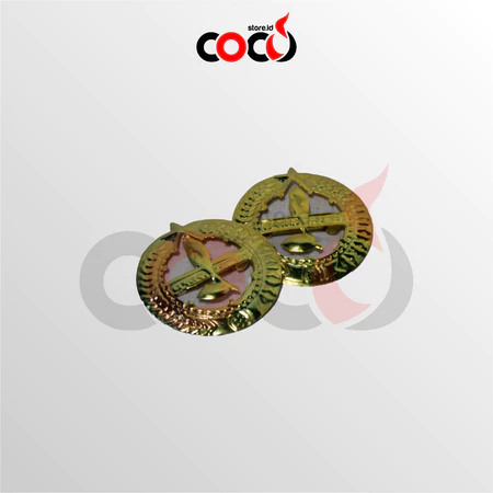 EMBLEM PECI PEMBINA PRAMUKA PUTRI KUNINGAN